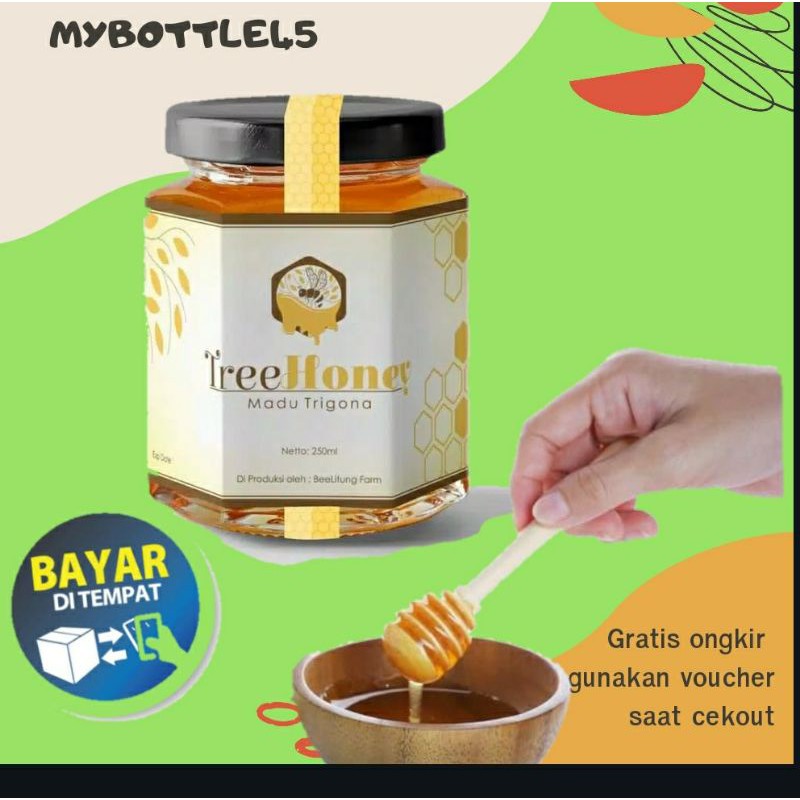 

Madu asli Trigona TreeHoney Honey Madu Murni Klanceng Propolis 150gr