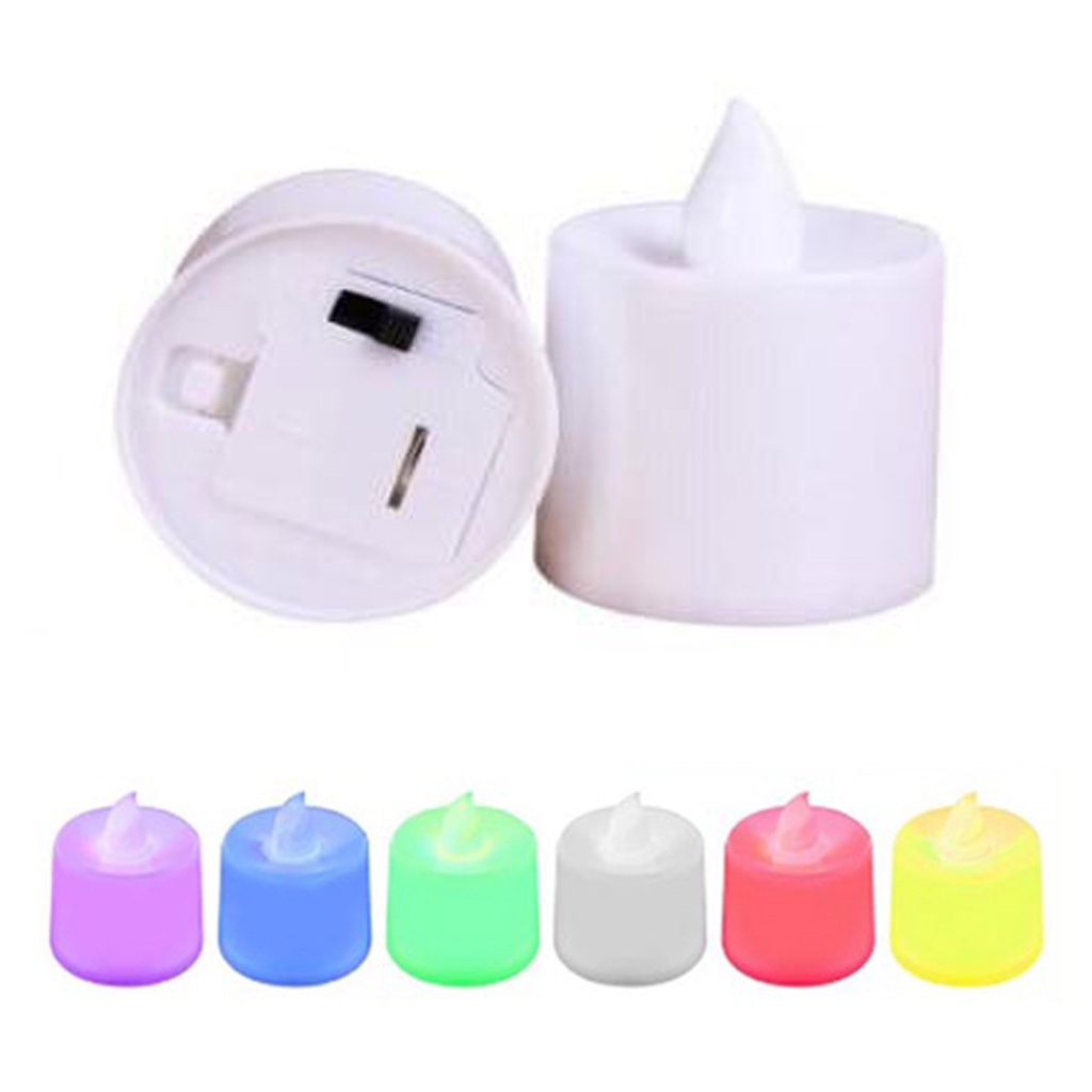 INFY - Lampu Tidur Lilin Elektrik Mini LED Candle Light Lampu Dekorasi Hias Portable E005 COD Import