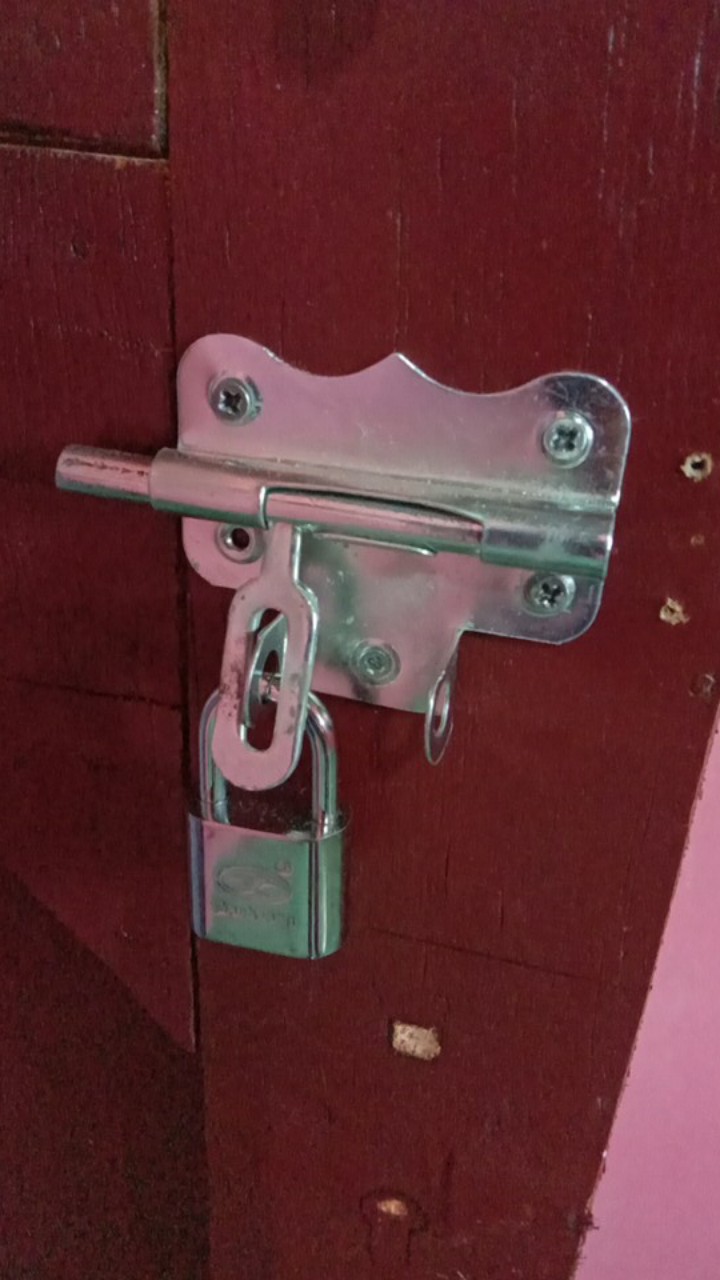 Grendel Overpal 2- 3/4 In Gembok Slot Pengaman Pintu Jendela Gudang 2 Inch 3 Per 4 Gerendel Selot