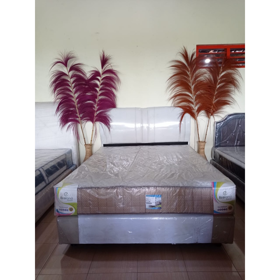 SPRINGBED ECOLAND/ BED SET LEPASAN LACI SAMPING/ SPRINGBED ECOLAND 160- MITRA MEBEL BLITAR