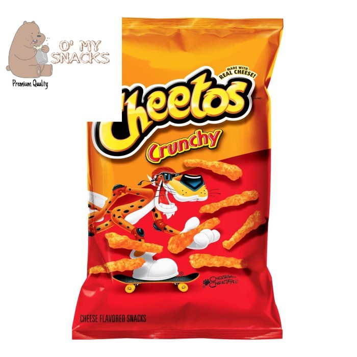 

Cheetos Cheese Flavoured Snacks - Original (Crunchy) 226.8g
