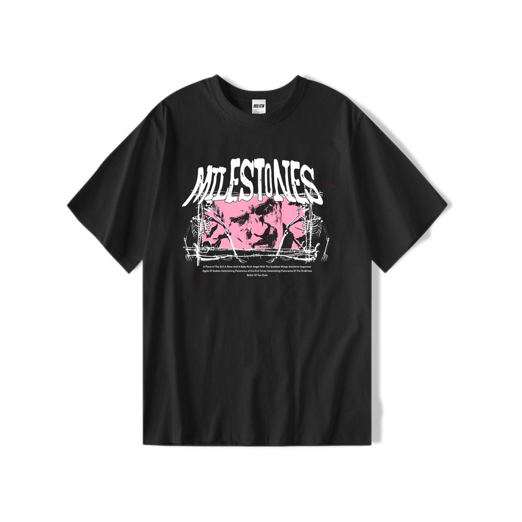 Milestones Face Skull T-shirt