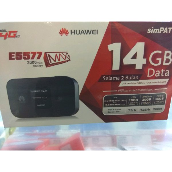 Modem wifi huawei e5577 max baterai 3000 mah CO1699 CN Comp