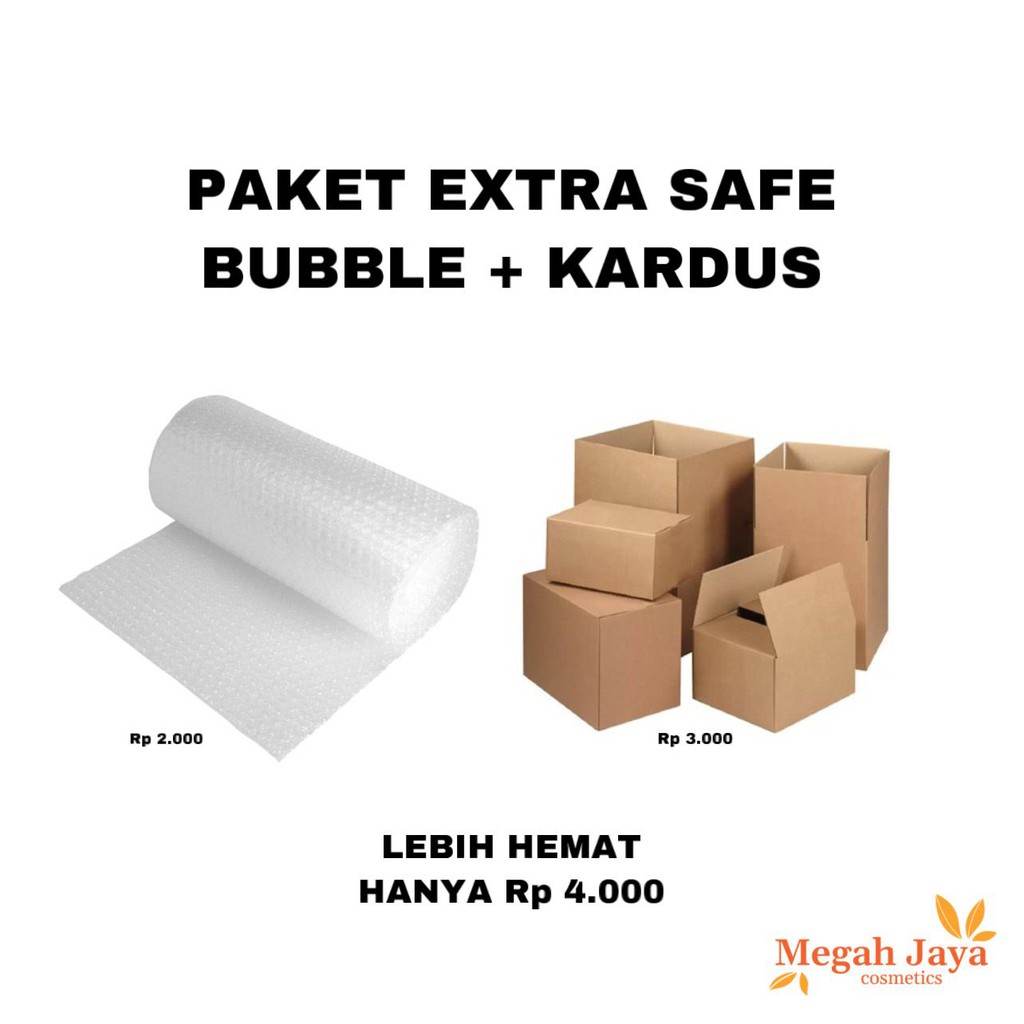 PAKET EXTRA SAFE BUBBLE + KARDUS @MJ