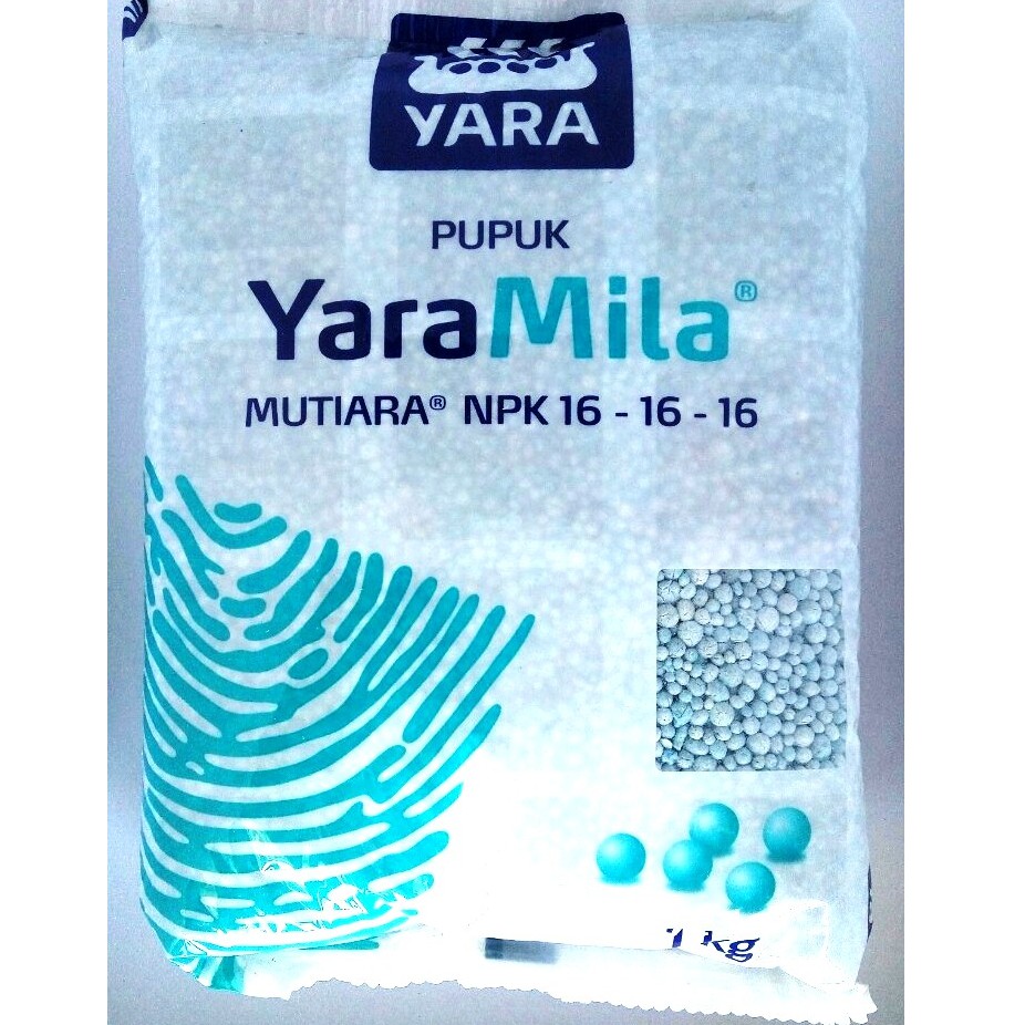 Pupuk NPK YARA MILA Mutiara 16-16-16 1kg