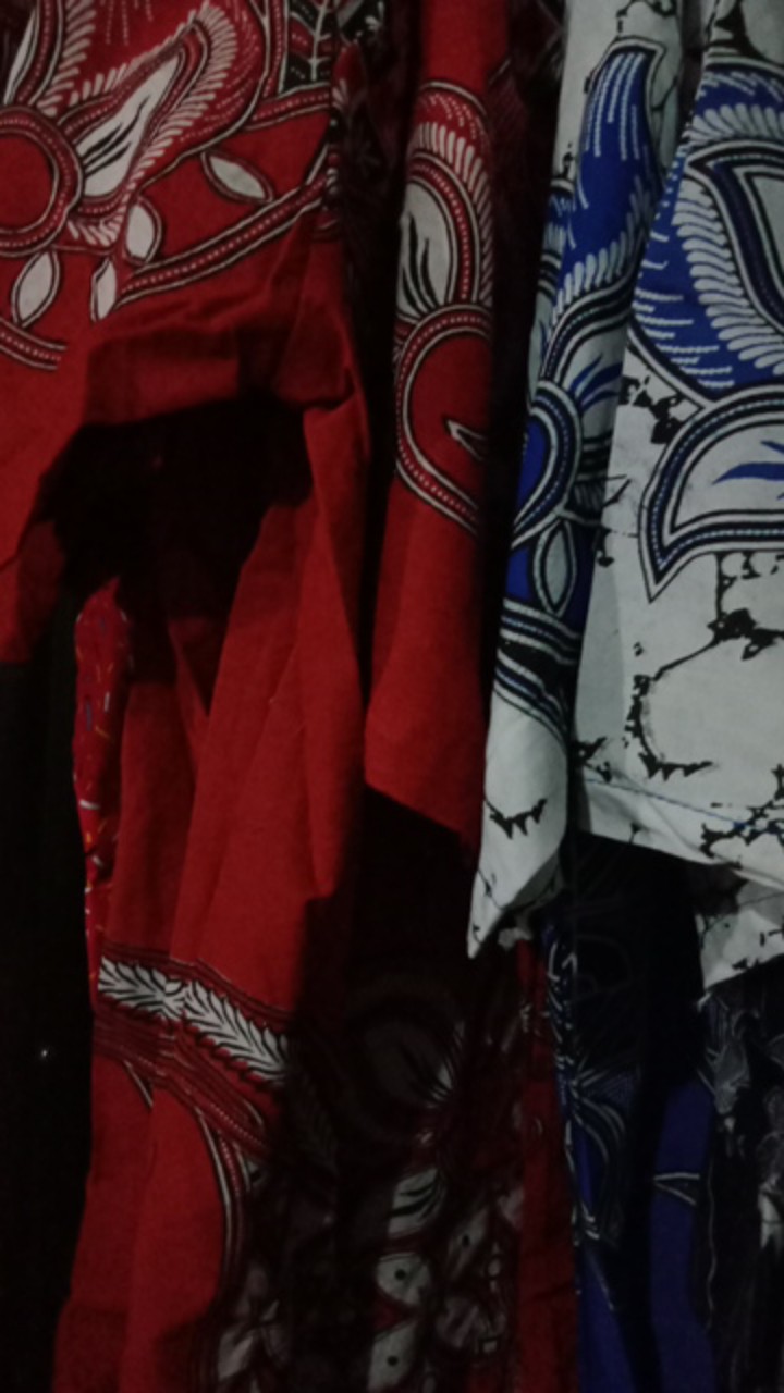 Bswart Batik Hrb026 Kenongo Hem Pendek Padi Pekalongan M L Xl Batik Pria Murah Modern Grosir