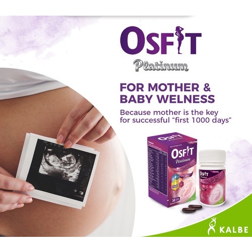 OSFIT PLATINUM BOTOL - Multivitamin Ibu Hamil Menyusui Janin Suplemen