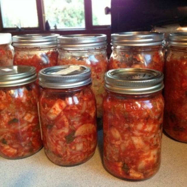 

Kimchi Homemade made by order