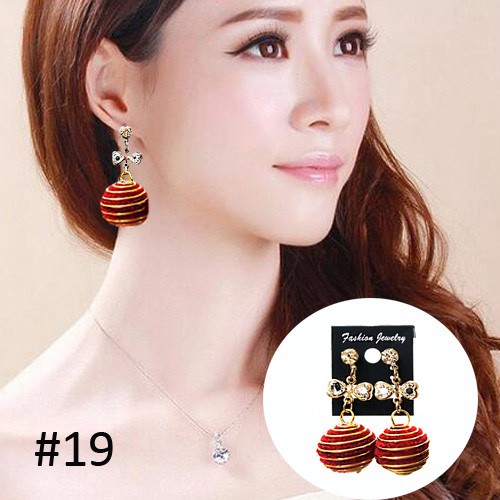 Anting wanita panjang korea 286