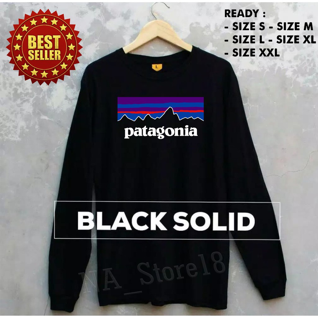 Import Quality MURAH BAJU KAOS LENGAN PANJANG PATAGONIA keren PATAGONIA