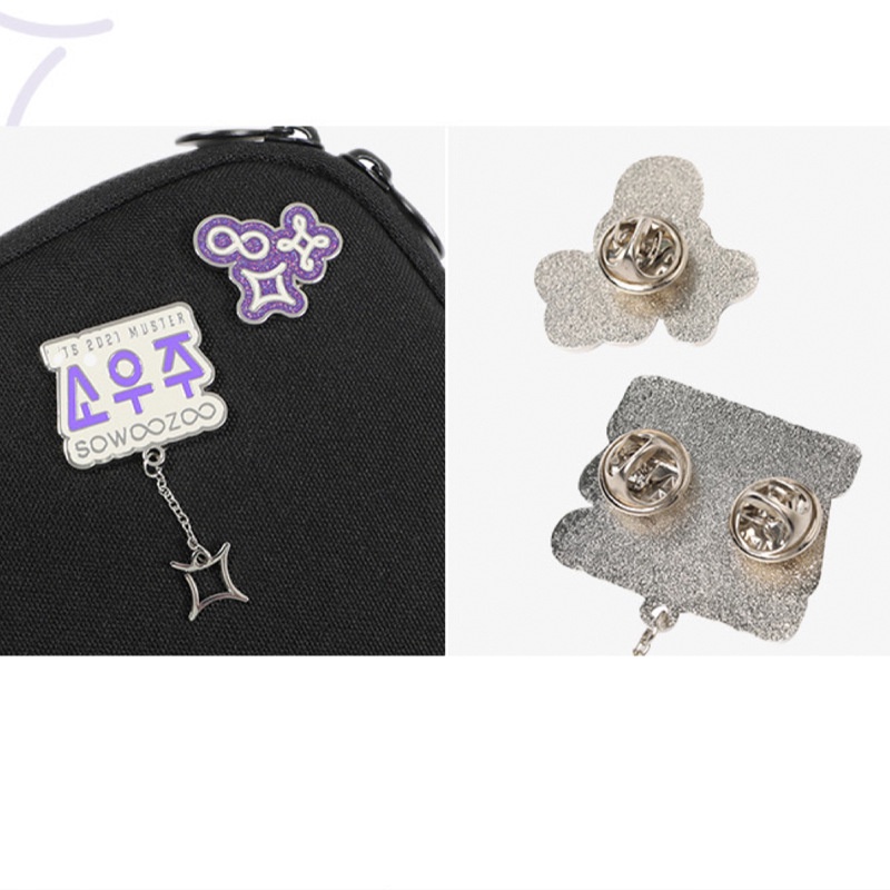 Bros Logo Kpop BTS Sowoozoo Bahan Metal