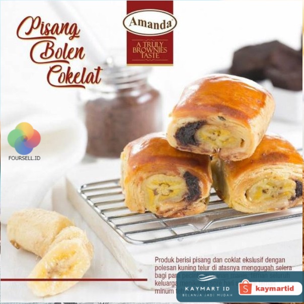 

Amanda Brownies - Pisang Bolen Brownies Amanda Oleh Oleh Bandung