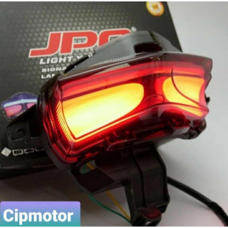 Lampu Stop Aerox 155 Stoplamp Aerox 155 JPA 3 in 1