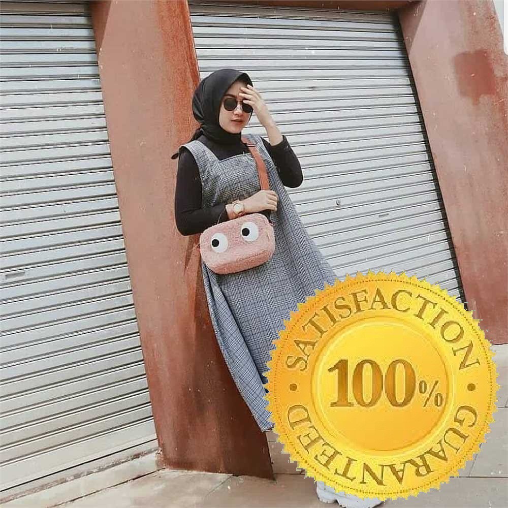 TUNIK CASUAL WANITA ATASAN TERBARU MURAH KEKINIAN HITAM PUTIH KATUN ADORA FASHION MC 125