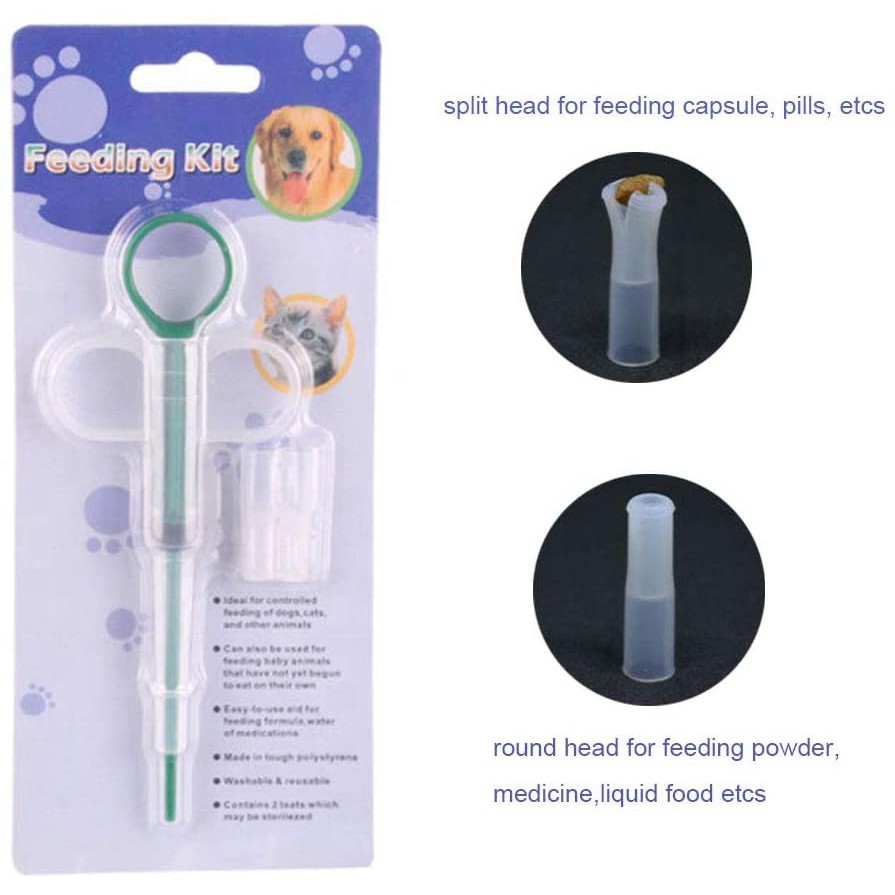 Pelontar Obat suntikan obat kucing and anjing / spuilt feeding kit