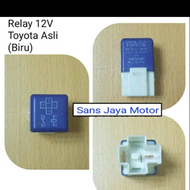 Relay Kaki 4 12V Toyota