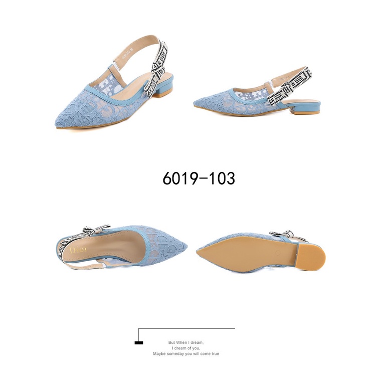 DR Mesh Slingback Flats 6019-103