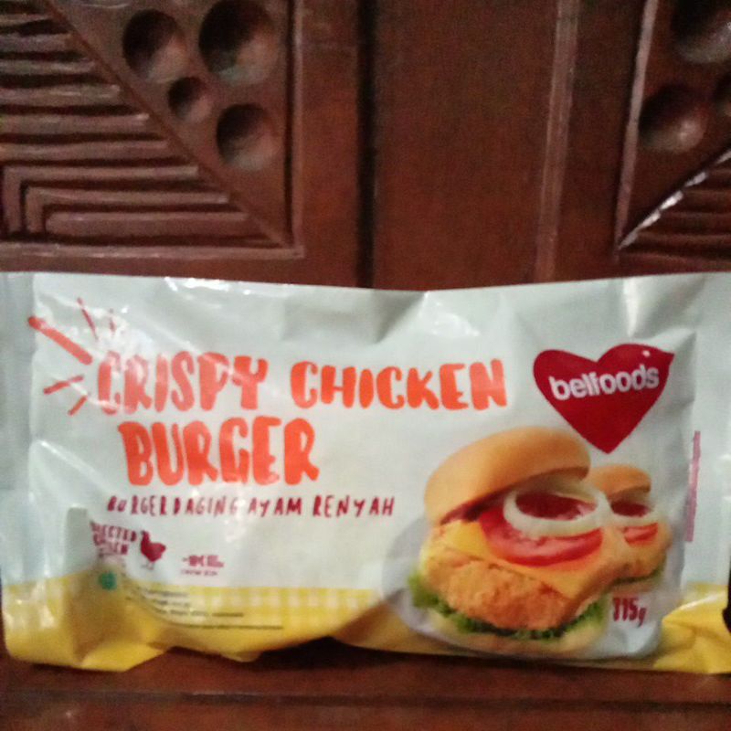 

Belfood crispy chicken burger 315gr