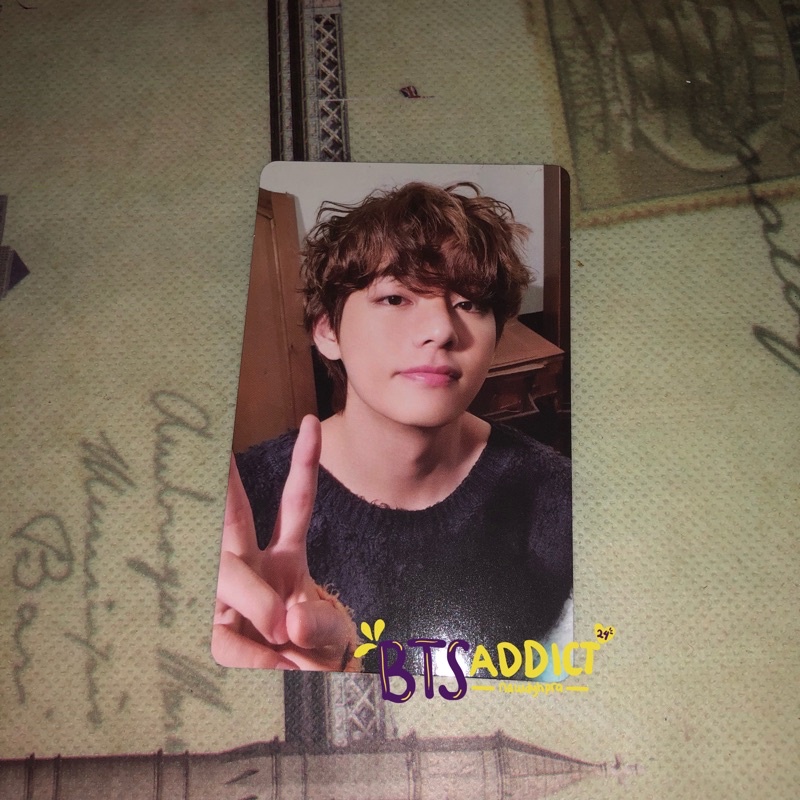 Deco kit random photocard rpc Taehyung v bts bangtan official