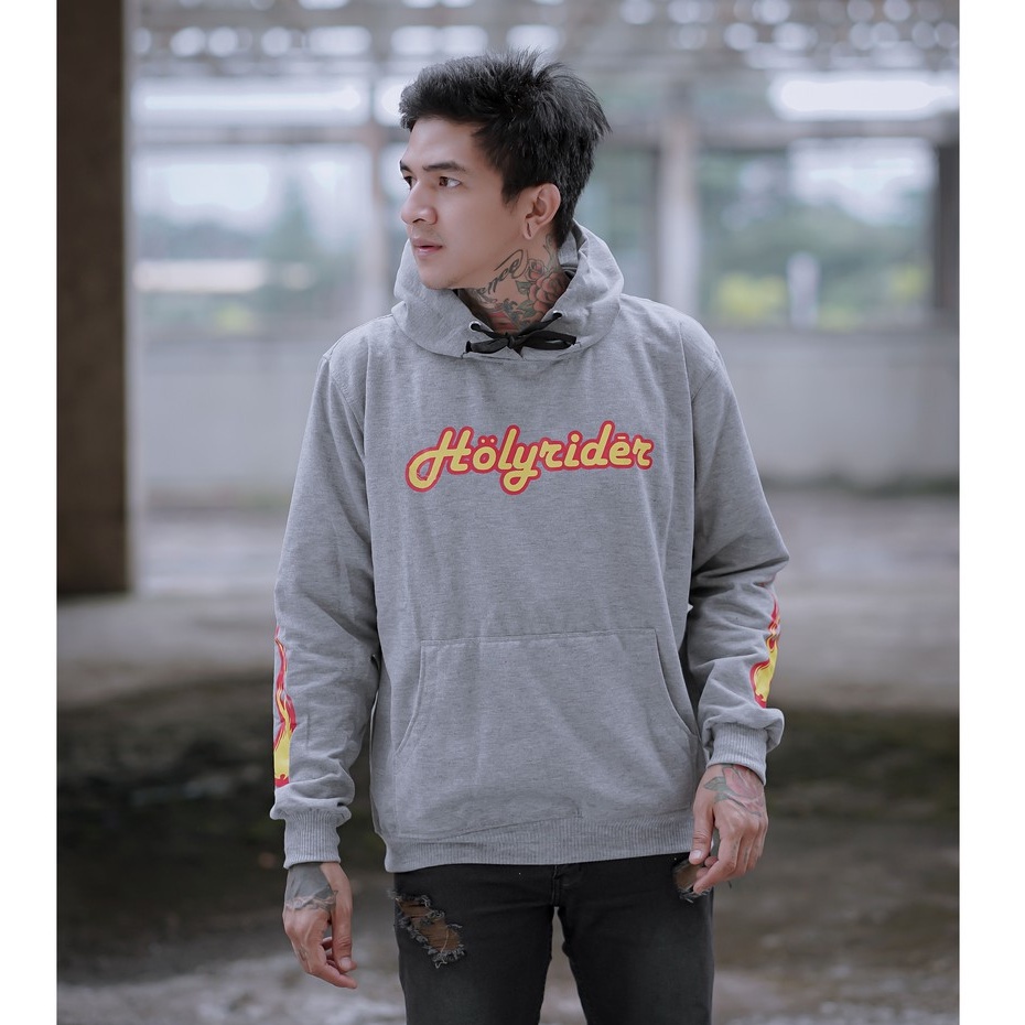 FIRE HOLYRIDER SWEATER HOODIE // SWEATER ORIGINAL DISTRO BANDUNG