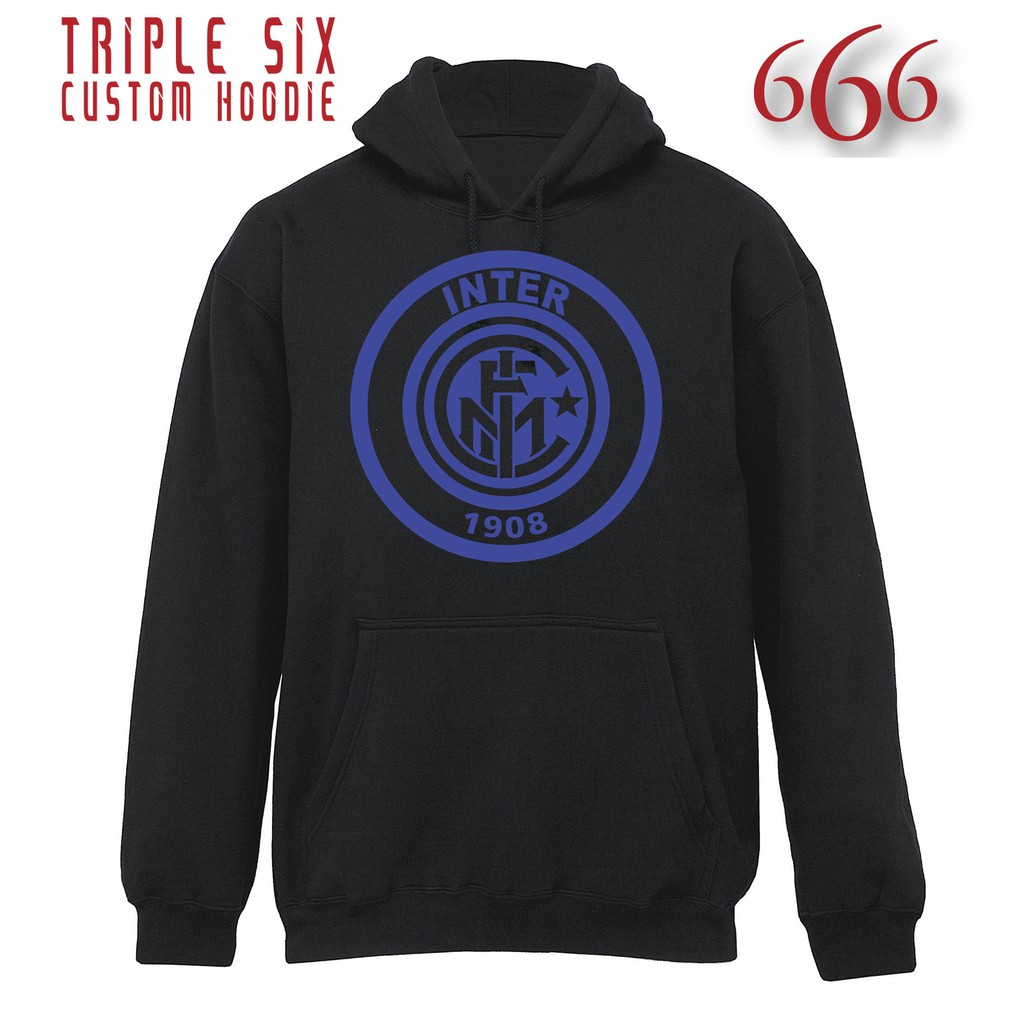 Jaket Hoodie Bola Inter Milan