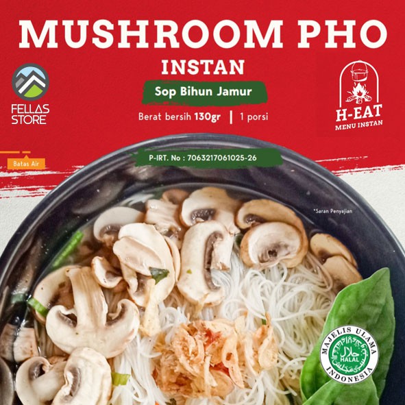 H - EAT - Mushroom Pho Instan