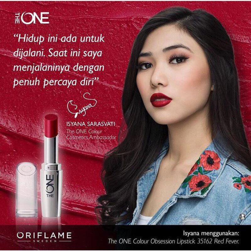 COLOUR OBSESSION LIPSTIK BY THE ONE ORIFLAME