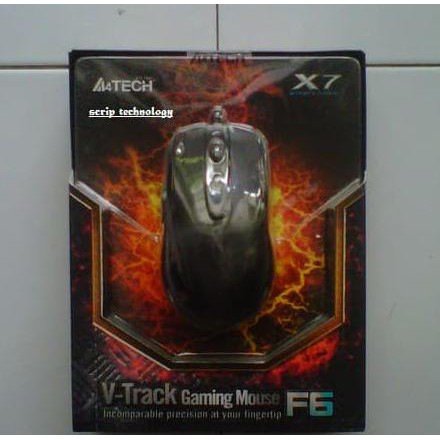 Pengiriman Cepat mouse gaming Mouse Gaming A4tech V-track X7 F6 Macro PROMO