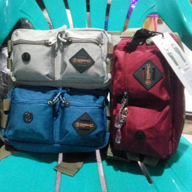 Tas bahu junglesurf/pinggang/slimbag/waistbag/selempang/slempang merk