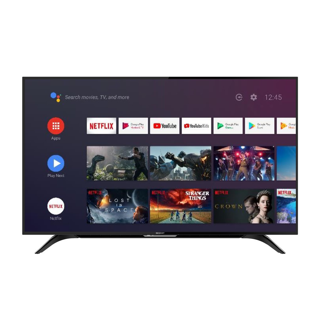 LED TV SHARP 50 INCH SMART ANDROID 4K UHDR 4TC50DK1I