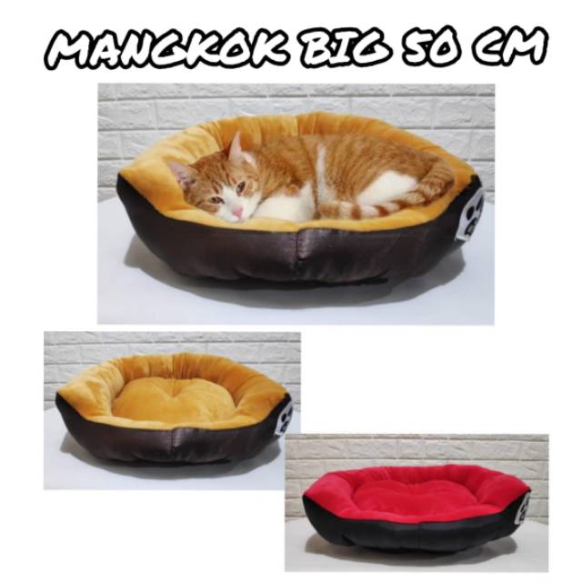 Pet Bed &quot;SOFA BULAT&quot; Tempat Tidur Hewan