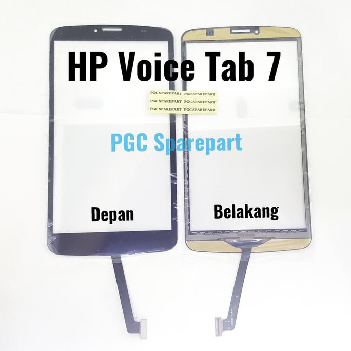 TOUCHSCREEN ORIGINAL OEM TOUCHSCREEN HP VOICE TAB 7 - TABLET HEWLETT PACKARD - HITAM TOUCHSCREEN