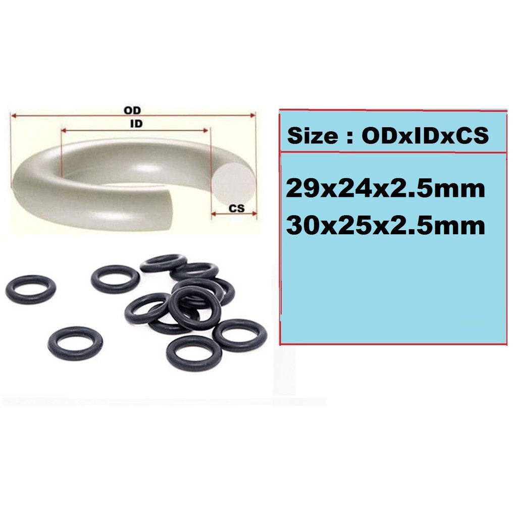 

New High Quality Nitril Oring ID 24 25mm Tebal CS 2.5mm Mantaffff