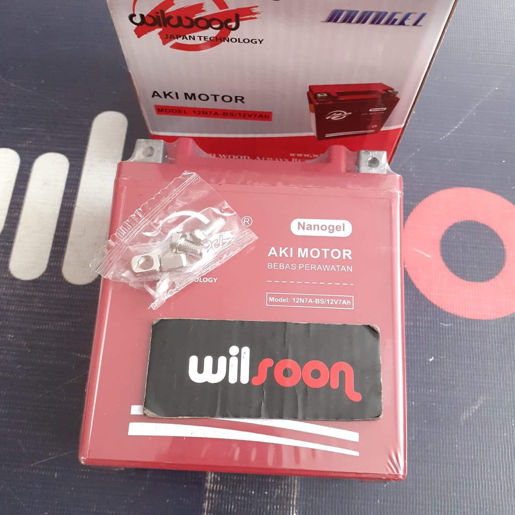 Accu Free Maintenance / Aki Kering Kawasaki KLX 150 / KLX 250 / Vespa Matic Spint / Aerox / Lexi / 1