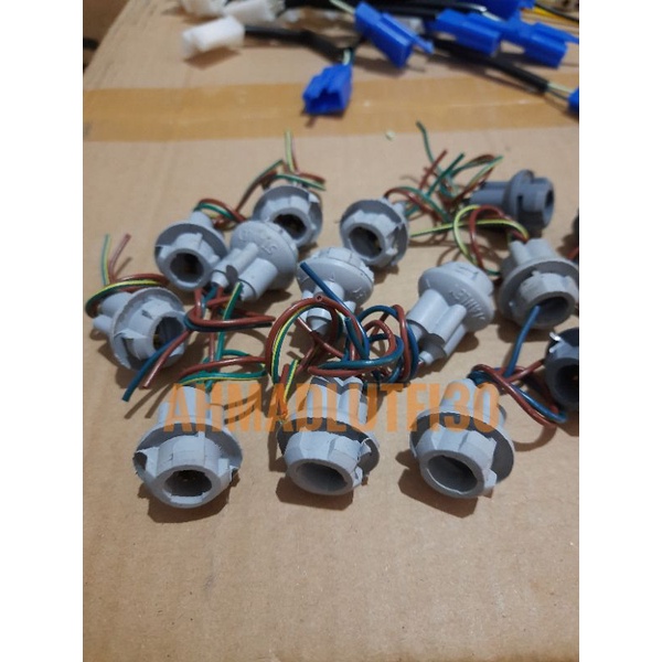ORI Fitting soket lampu sein sen T10 yamaha dll