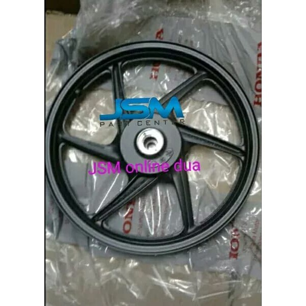 VELG RACING DEPAN MEGAPRO NEW ORI AHM 44601-KSP-B01 ORI ORIGINAL
