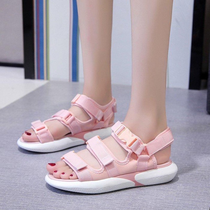 Sandal Gunung Wanita Terbaru Original Hipzo Sandal Santai Wanita - pink, 38