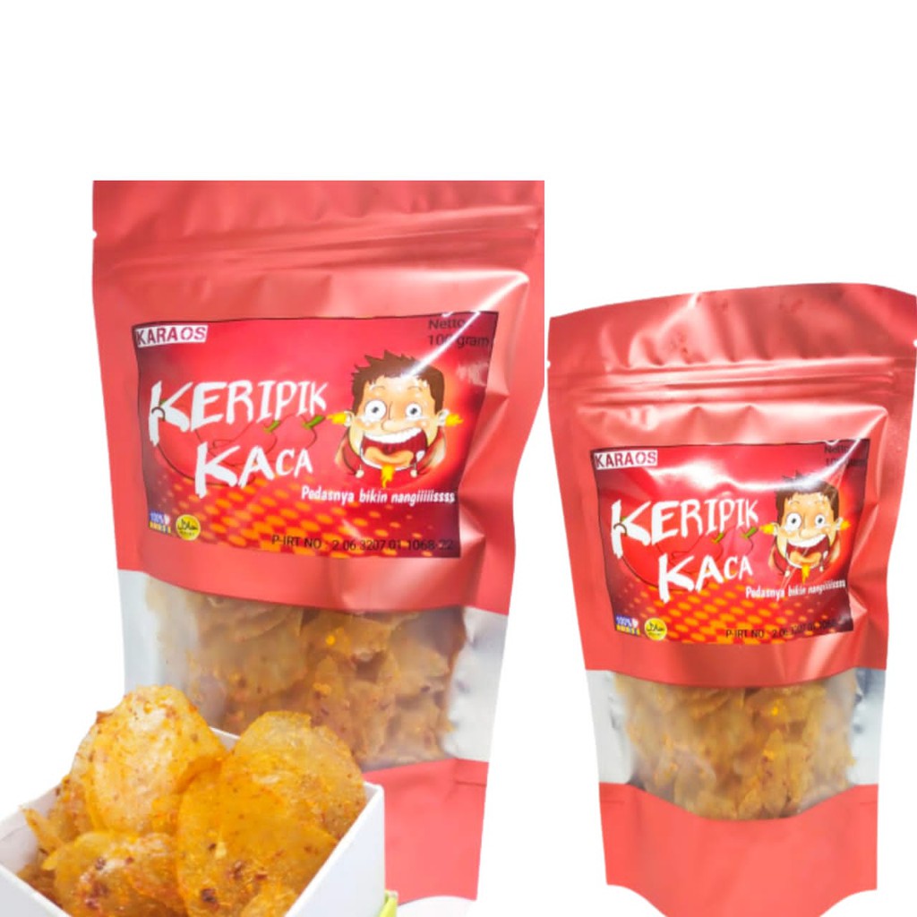 

Keripik Kaca Kripik Beling Extra Pedas 200 Gram