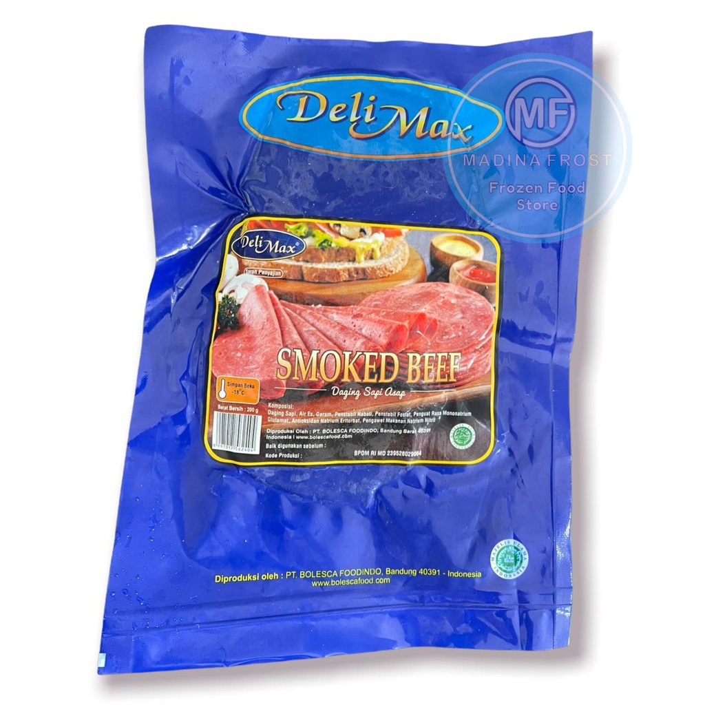 

DELI MAX SMOKED BEEF 200 GR