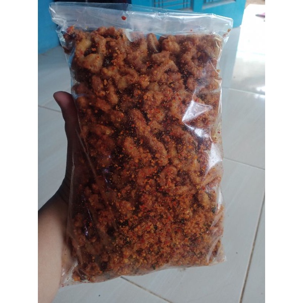 

usus krispy pedas daun jeruk 1kg