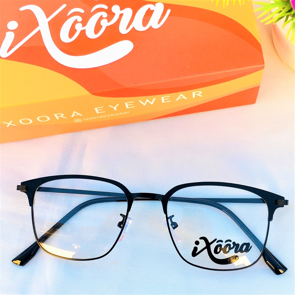 [Best Seller Paket Photocromic] Kacamata Ixoora Xaver