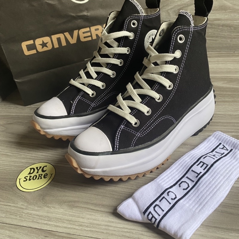 SEPATU CONVERSE HI SERIES HIGH QUALITY PREMIUM | SEPATU SEKOLAH PRIA WANITA BLACK WHITE