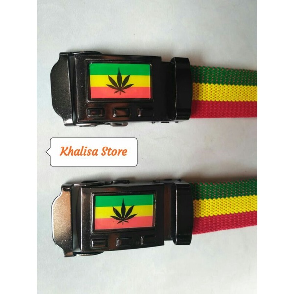 ✓✓ PROMO ✓✓ Ikat Pinggang Pria Wanita Model Rasta