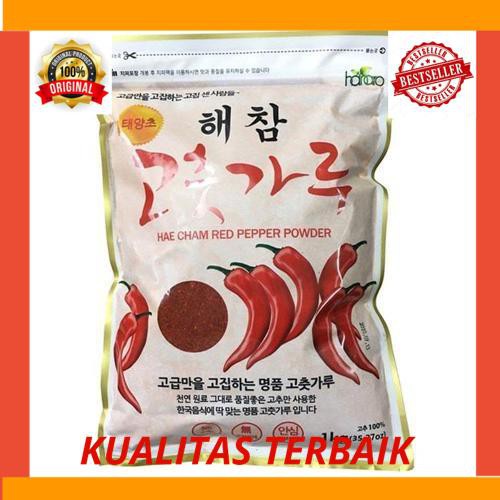 

New Hae Cham Gochugaru 1 KG | Bubuk Cabai Kasar Korea For Kimchi