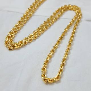  Kalung  Rantai Nori  Lapis Emas  Asli Tebal 3mm Shopee 