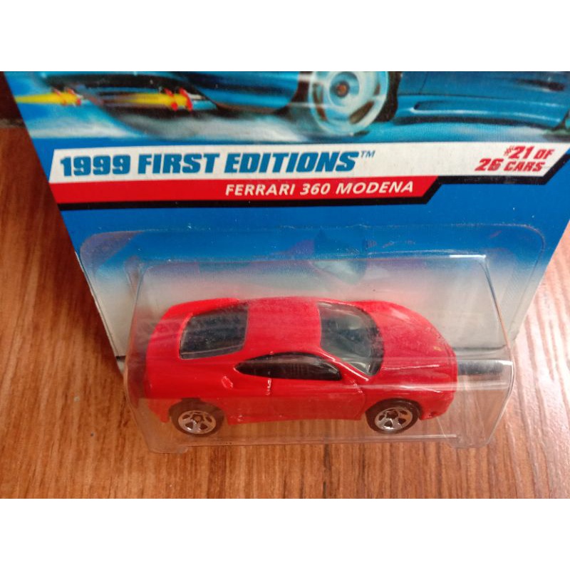 hotwheels ferrari merah 360 modena red