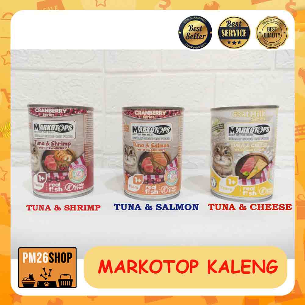 Makanan Kucing Markotop Kaleng 400 gr Cat Food Markotop Kaleng 400gr