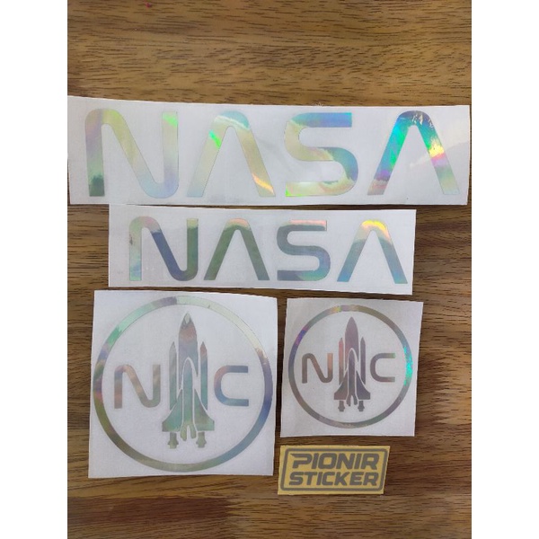 sticker cutting nasa