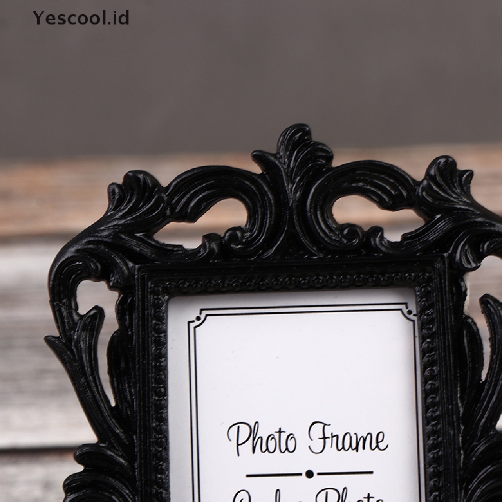 【Yescool】 Wedding Photo Frame Retro Photo Frame Picture Desktop Frame Photo Frame .