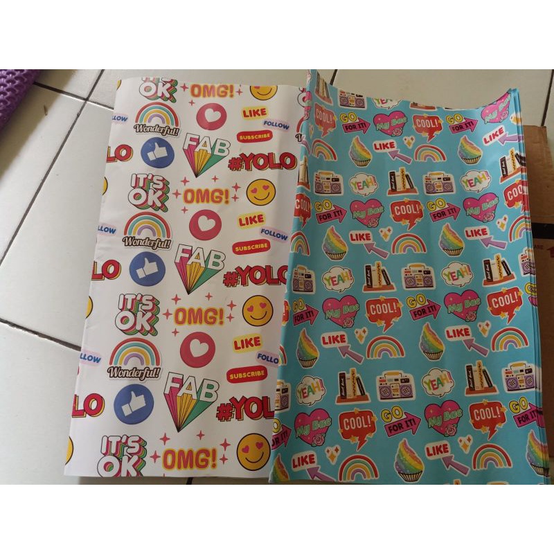 

jasa pembungkus kertas kado